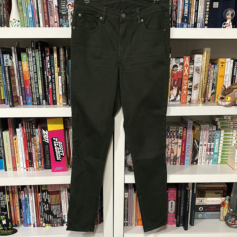 Men's Olive Green Jeans